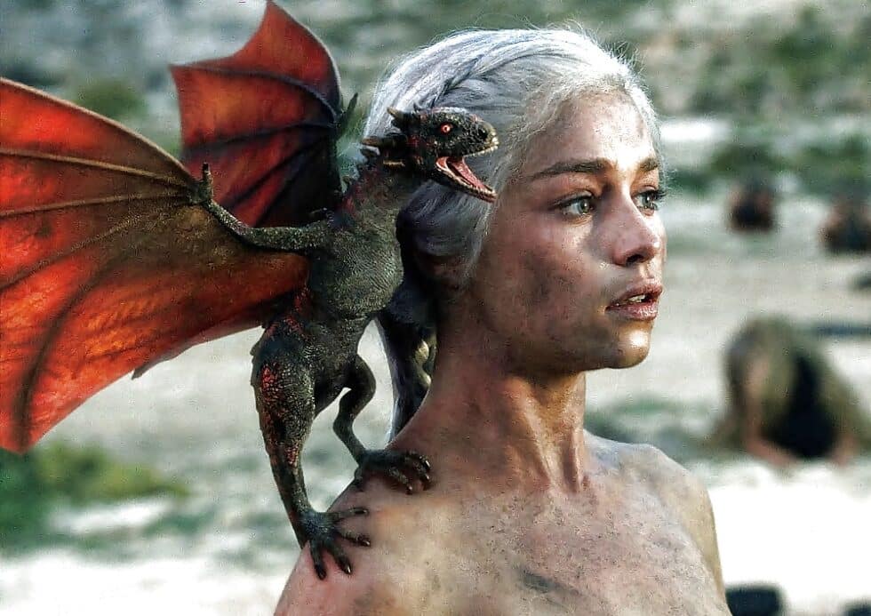 Daenerys Targaryen, principal protagonista de la serie de Juego de Tronos