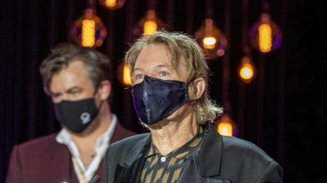 El director Julien Temple durante la gala de clausura y entrega de premios en el Festival Internacional de Cine de San Sebastián, a 26 de septiembre de 2020.