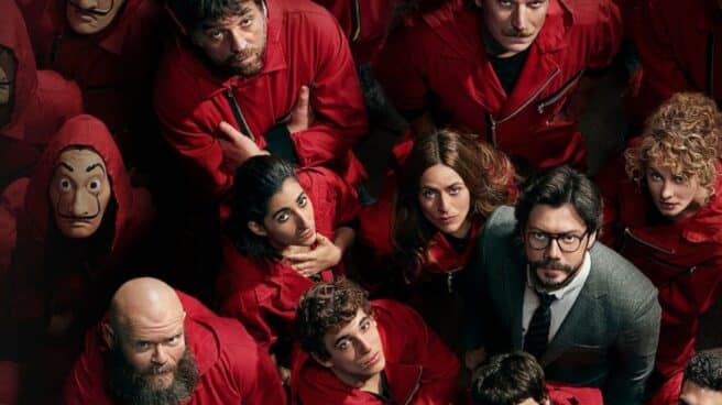 Imagen promocional de 'La casa de papel', de Netflix.