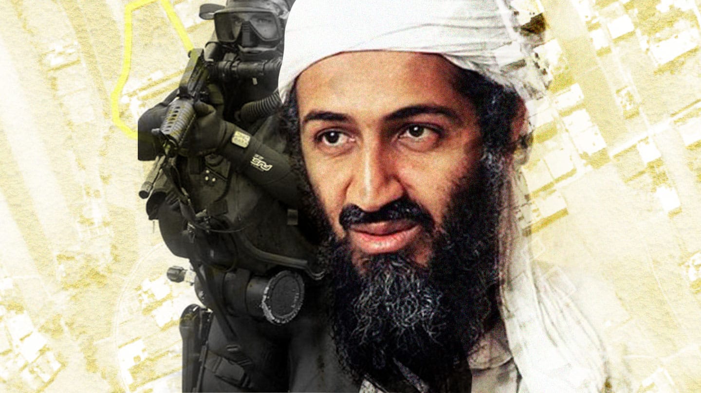 Imagen de Osama Bin Laden con un Seal