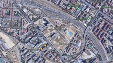 Adif saca 96,5 millones en la puja por los solares edificables de Méndez Álvaro