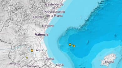 El Golfo de Valencia registra dos terremotos de magnitud 2,6 y 2,5