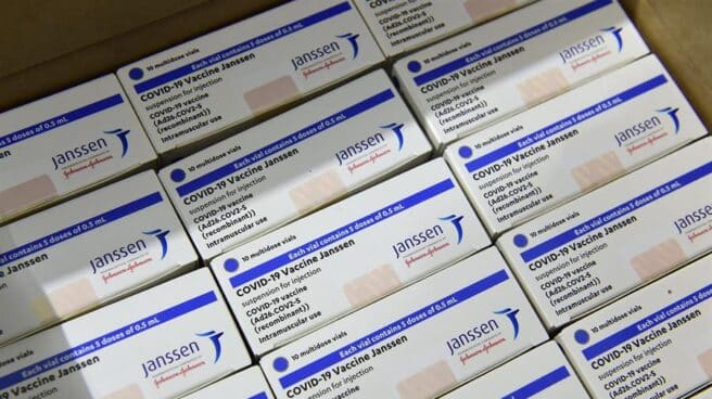 Dosis de la vacuna de Janssen distribuidas este martes en Hungría. Dosis de la vacuna de Janssen distribuidas este martes en Hungría.