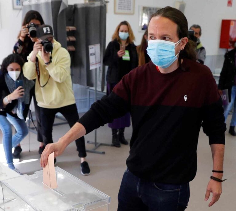 Iglesias confía en que "el Madrid de la clase trabajadora" votará para "parar los pies a la ultraderecha"