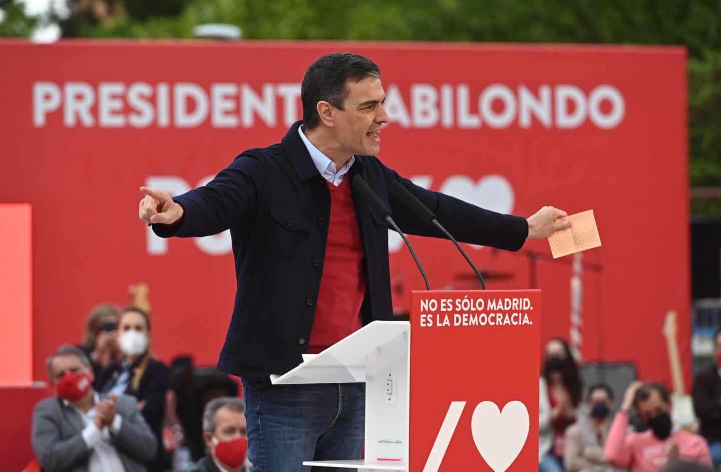 Los líderes de los partidos cierran la campaña más crispada de la historia de la Comunidad de Madrid