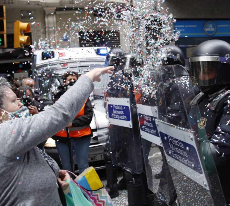 Ocupan la sede de ERC tras el primer desalojo bajo presidencia de Aragonès
