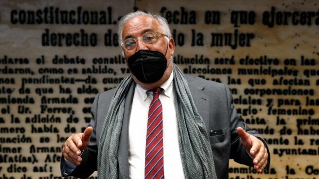 El director general de Tráfico, Pere Navarro, en el Senado.