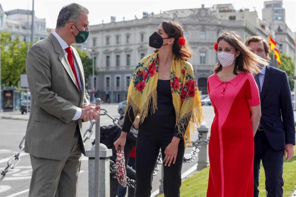 Ortega Smith, Rita Maestre y Andrea Levy