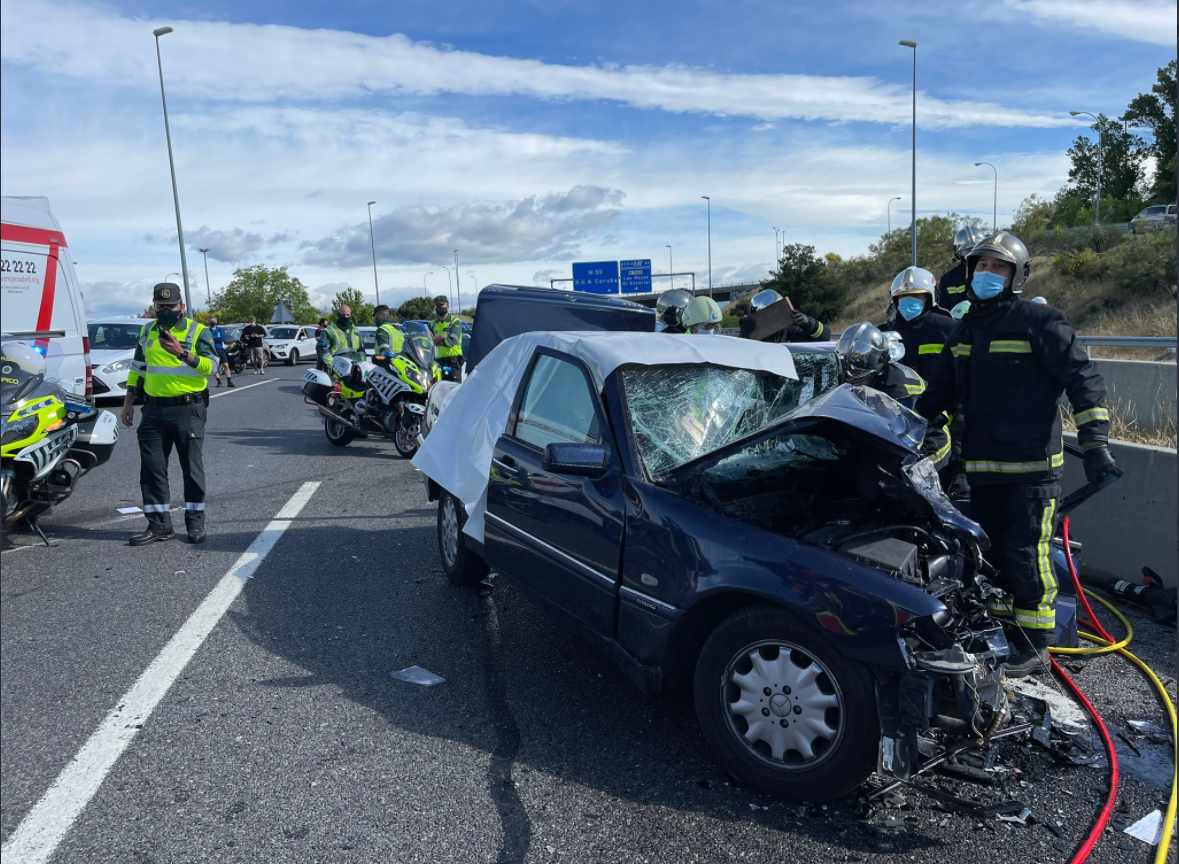 Accidente M50 Madrid