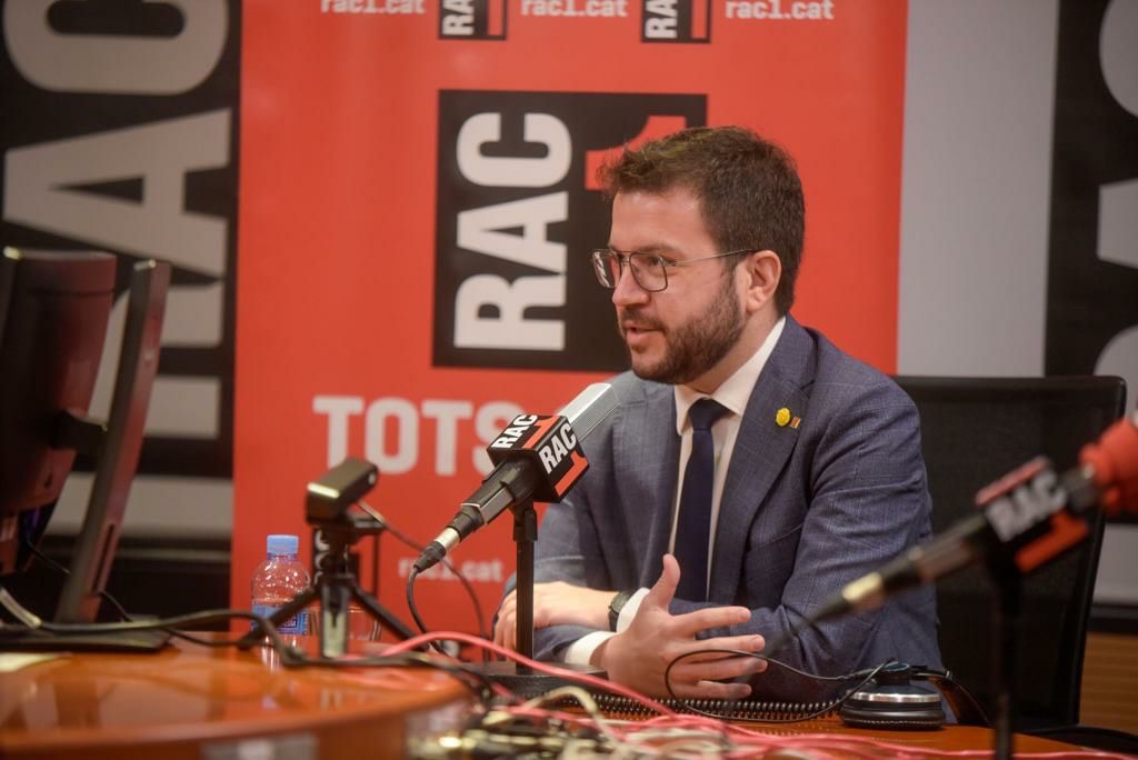 Pere Aragonès, entrevistado en RAC1