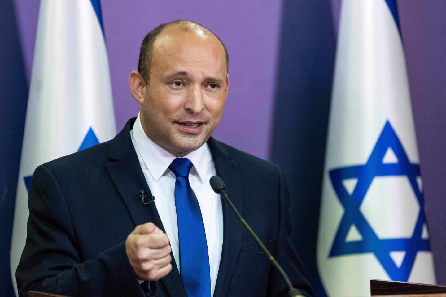 Naftali Bennett, líder del partido Yemina, y probable sucesor de Netanyahu