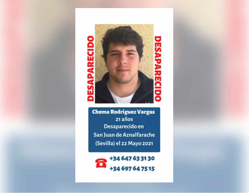 Investigan la desaparición de un joven de 21 años en San Juan de Aznalfarache (Sevilla)