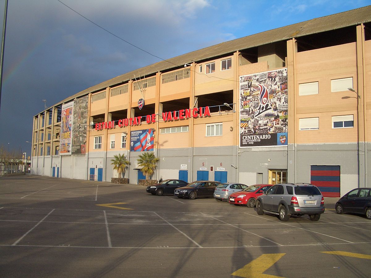 Estadio Ciutat de Valencia.