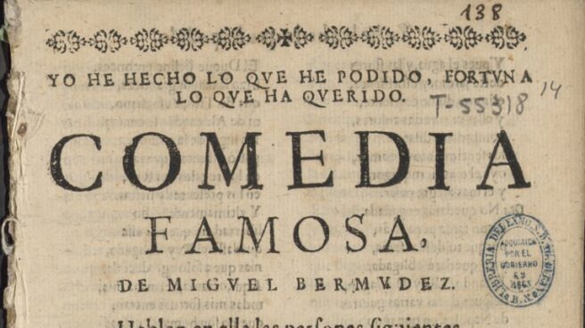 Descubren en la Biblioteca Nacional una comedia desconocida de Lope de Vega