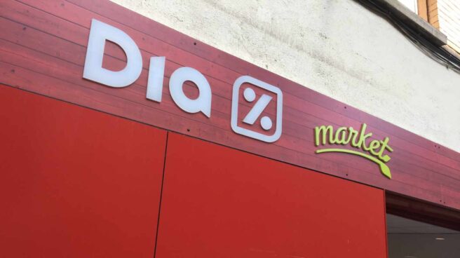 Imagen de un supermercado Dia en la capital de Madrid.