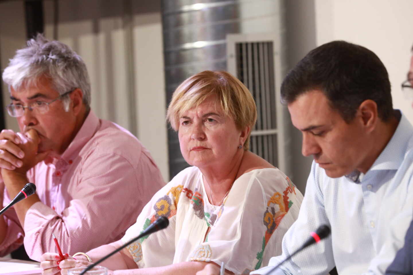 Reunión del secretario general del PSOE y presidente del Gobierno en funciones, Pedro Sánchez, con organizaciones de lucha contra la despoblación
