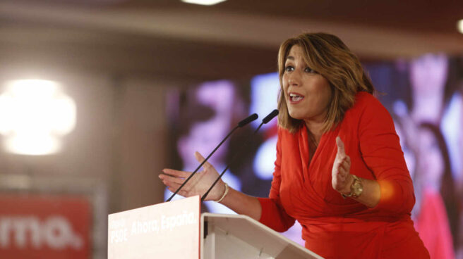 El PSOE convocará de forma inminente las primarias para elegir candidato en Andalucía La secretaria general del PSOE-A, Susana Díaz, en una imagen de archivo.