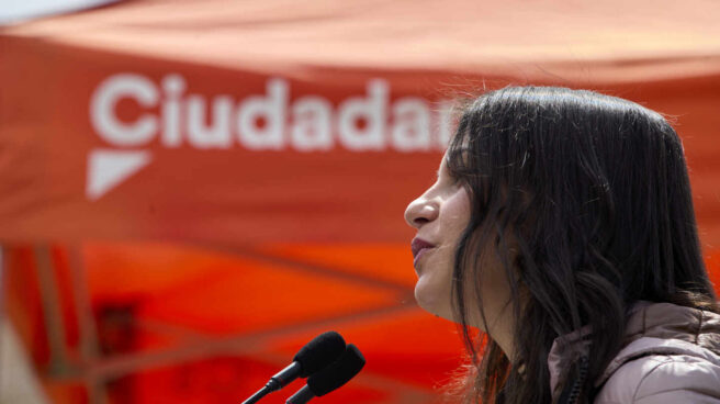 Inés Arrimadas, en un acto de Ciudadanos.