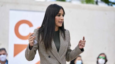 Begoña Villacís, coordinadora de Cs en Madrid, tras la marcha de Aguado