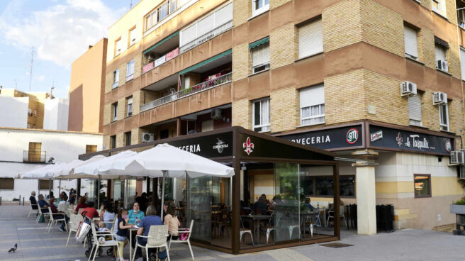 Terraza en Móstoles (Madrid).