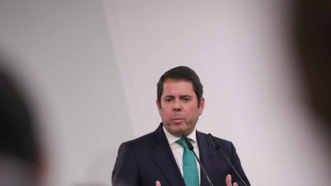 El presidente de la Confederación Española de la Pequeña y Mediana Empresa Cepyme, Gerardo Cuerva, en una rueda de prensa. Foto de archivo.