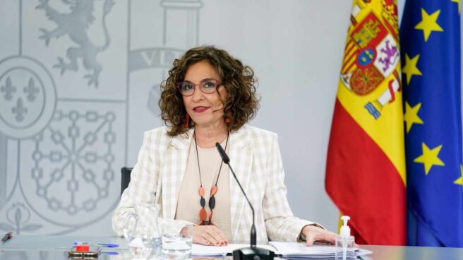 La ministra portavoz y de Hacienda, María Jesús Montero.