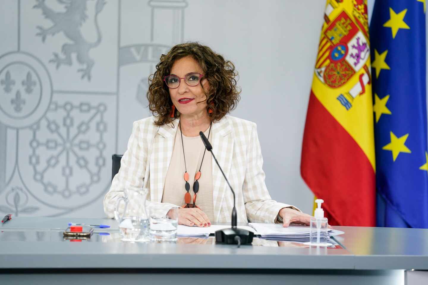 La ministra portavoz y de Hacienda, María Jesús Montero.