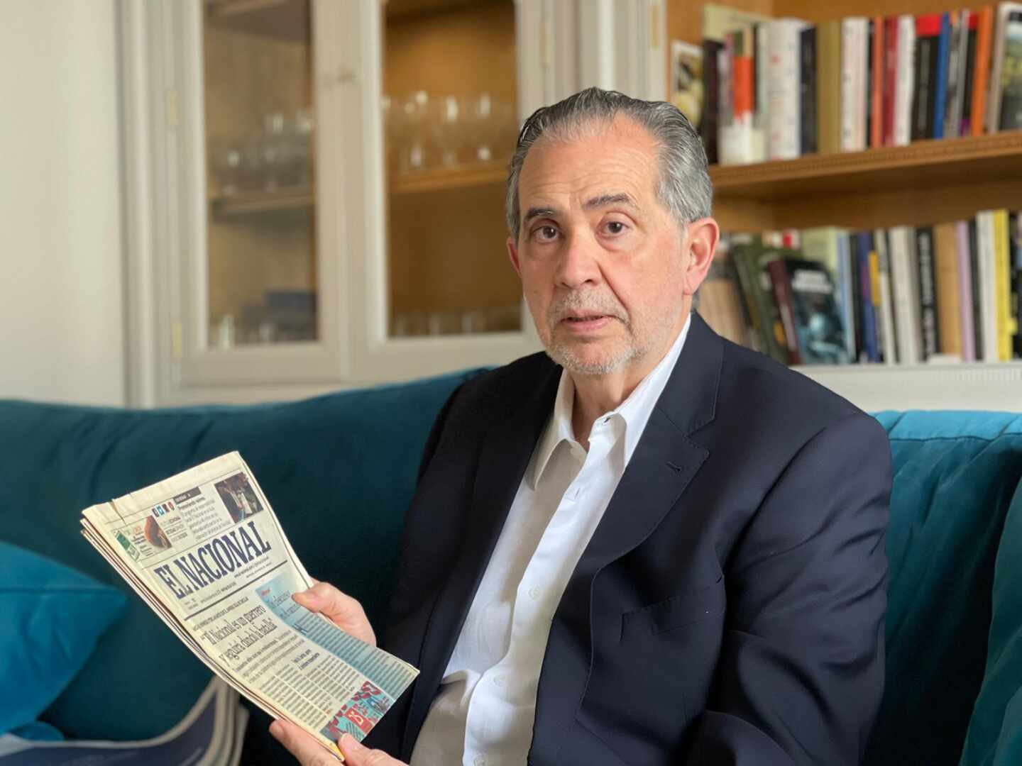 Miguel Henrique Otero, presidente editor del diario venezolano 'El Nacional'