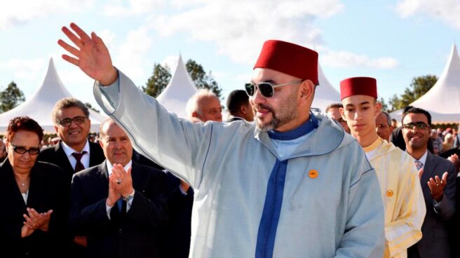 El Rey Mohamed VI de Marruecos.