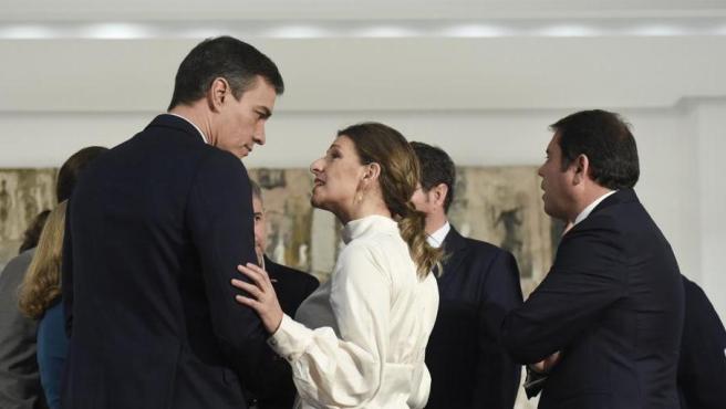 Pedro Sánchez y Yolanda Díaz