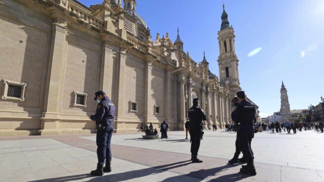 La Basílica del Pilar en Zaragoza.