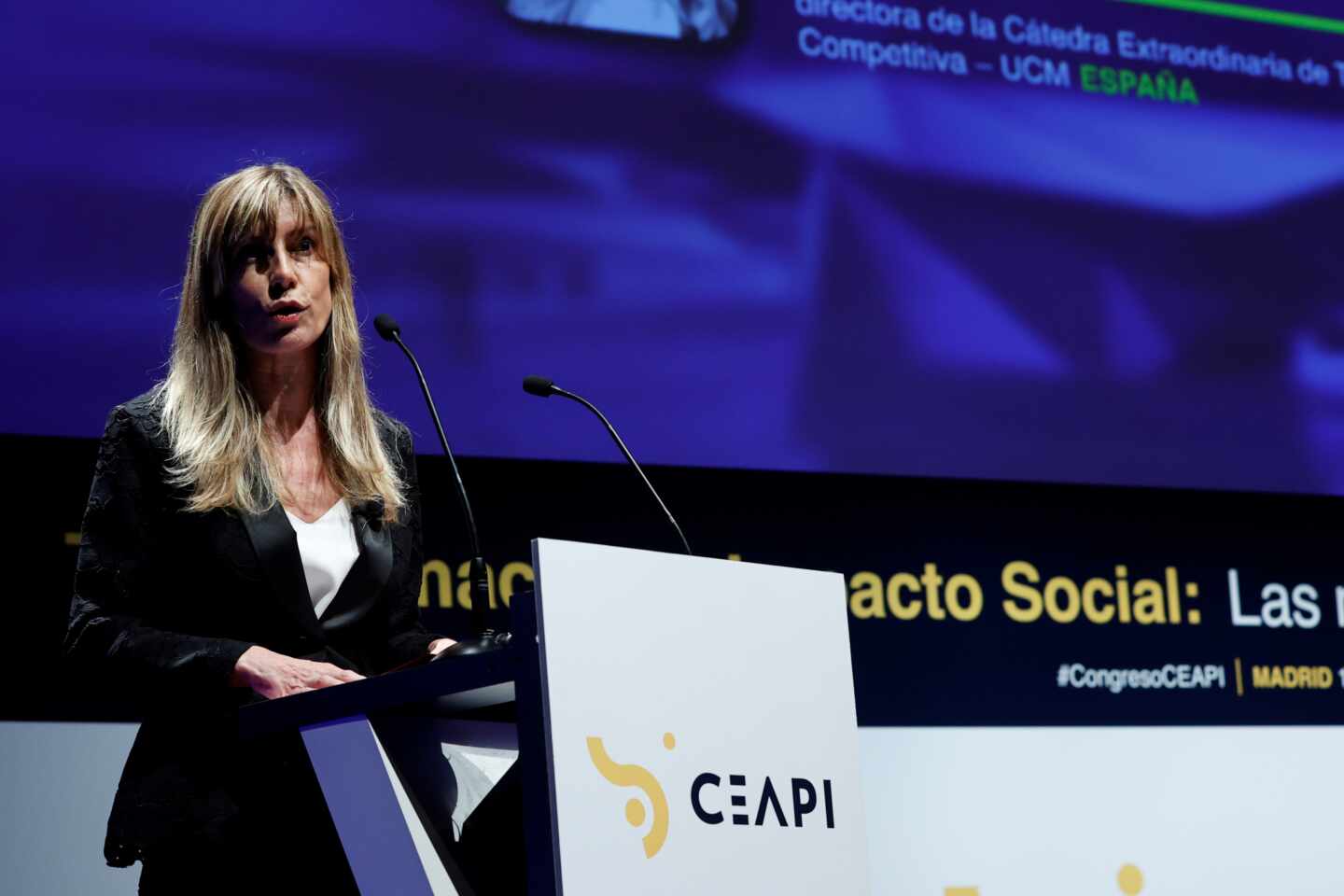 Begoña Gómez, directora de la Cátedra de Transformación Social Competitiva por la Universidad Complutense.