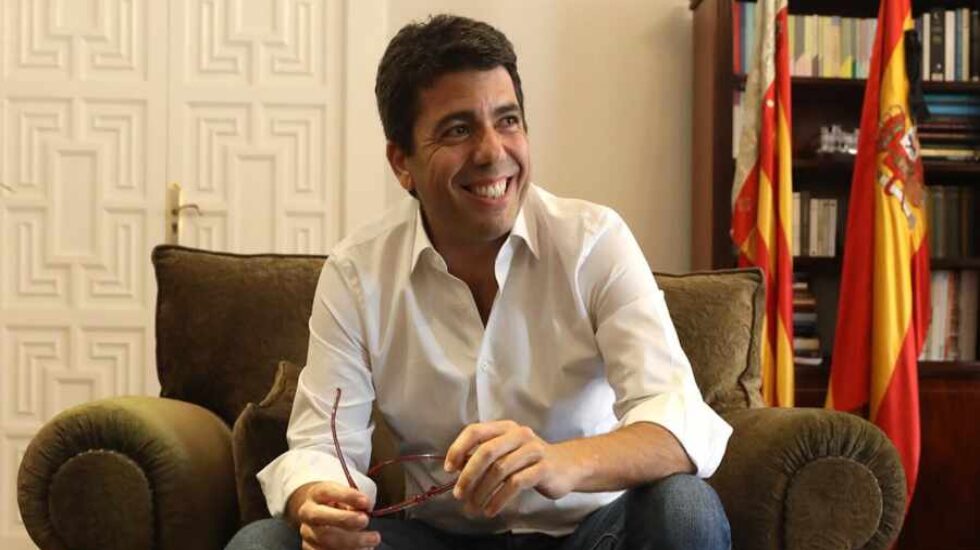 El candidato a presidir el PPCV, Carlos Mazón