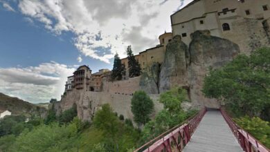 Se derrumba el principal acceso peatonal a las Casas Colgadas de Cuenca