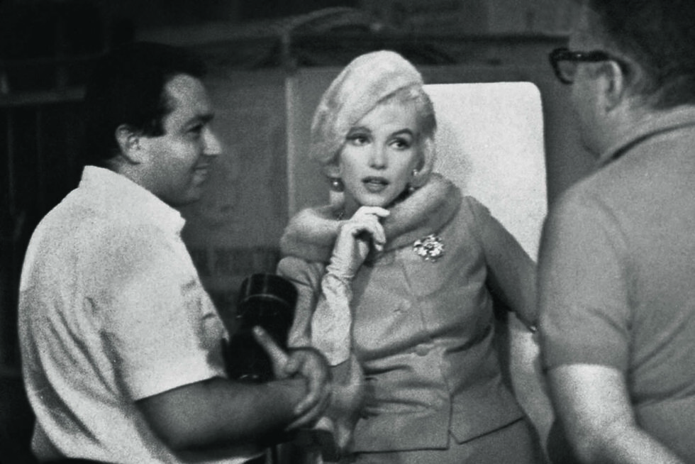 Lawrence Schiller con Marilyn Monroe