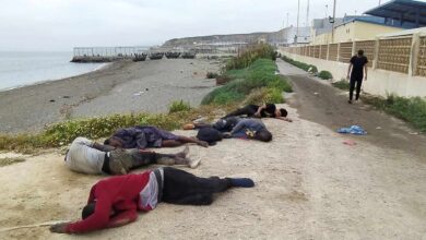 La Guardia Civil recupera un segundo cadáver en aguas del Tarajal (Ceuta)