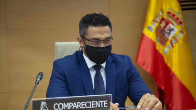 chofer-barcenas-sin-aclarar-papel-trama-kitchen Sergio Ríos, ex chófer de la familia Bárcenas, este jueves en el Congreso de los Diputados.