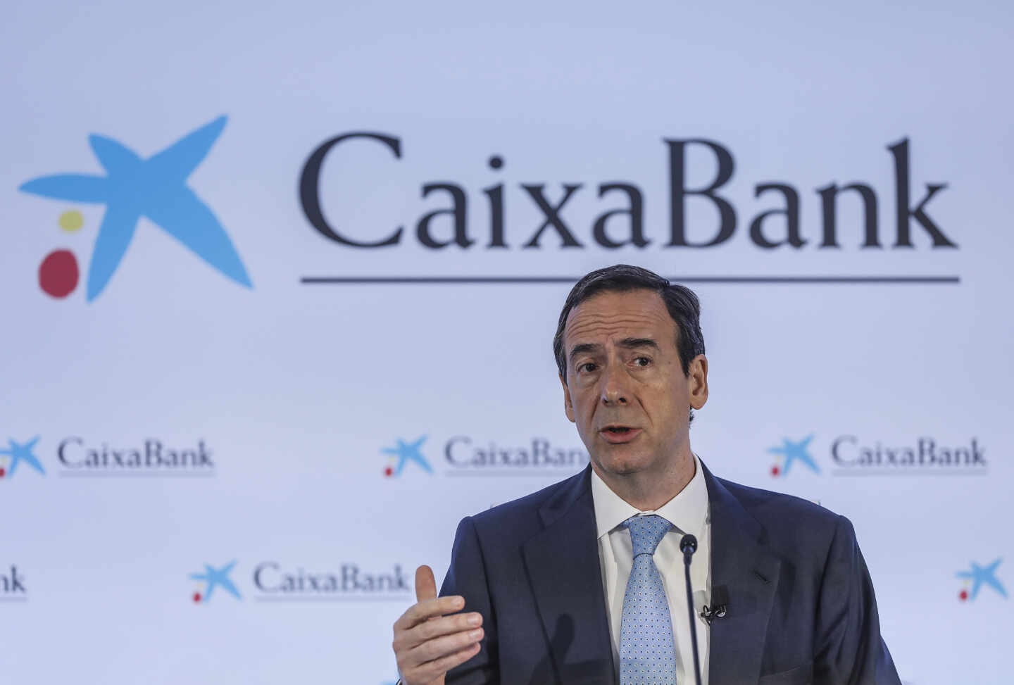 El consejero delegado de Caixabank, Gonzalo Gortázar.