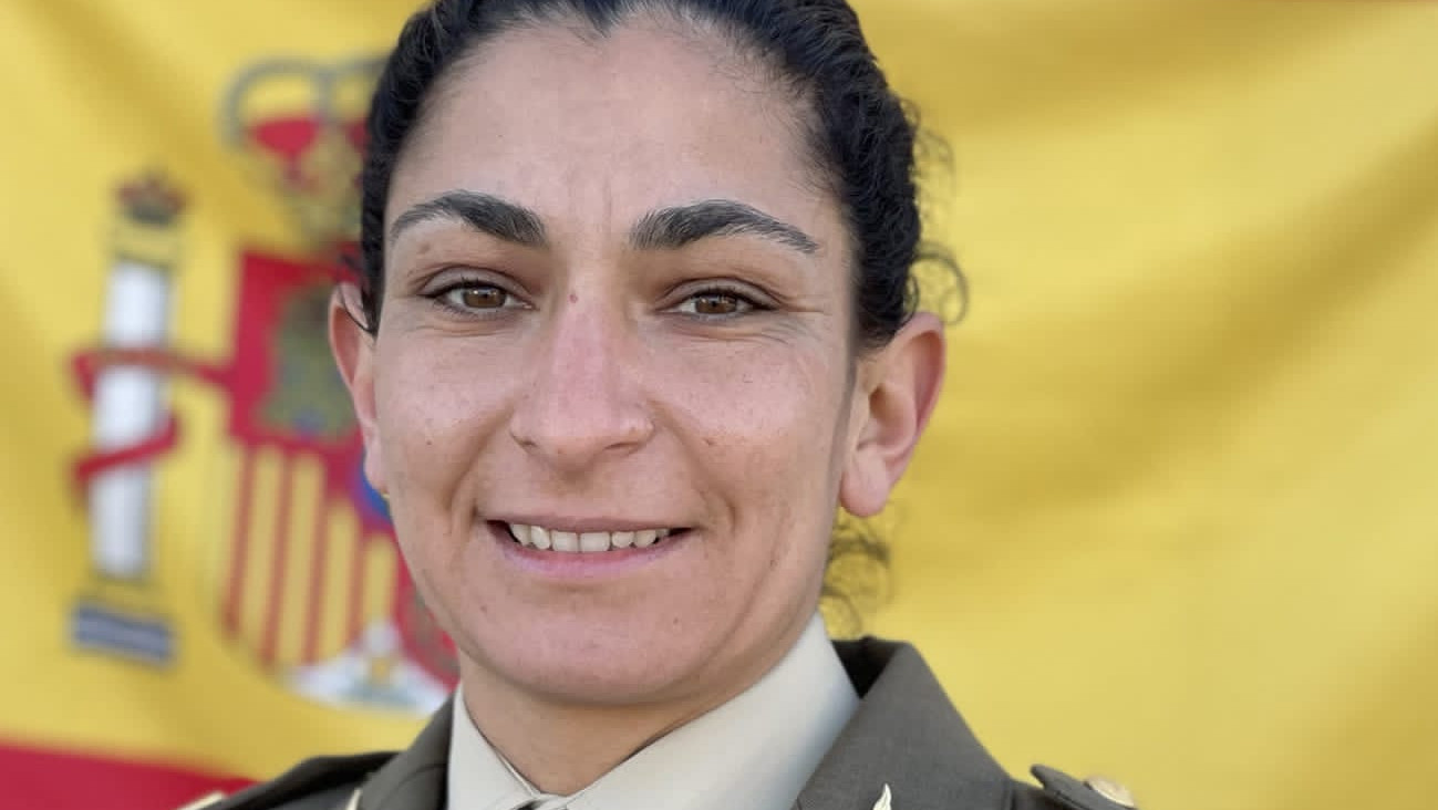 sargento de Artillería Débora Grau Serra