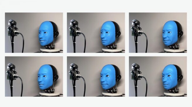Eva, la robot que ha aprendido sola a imitar las caras de los humanos
