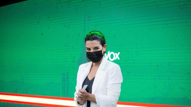 La portavoz de Vox en la Asamblea de Madrid, Rocío Monasterio. La portavoz de Vox en la Asamblea de Madrid, Rocío Monasterio.