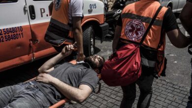 Más de 700 palestinos heridos en los ataques y enfrentamientos con las fuerzas israelíes