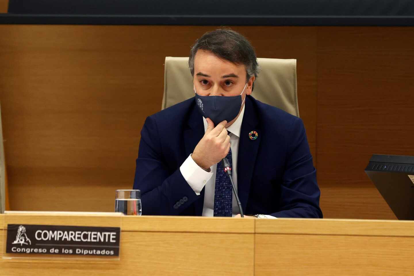 Iván Redondo, en el Congreso de los Diputados.