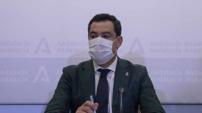 El presidente de la Junta de Andalucía, Juanma Moreno.