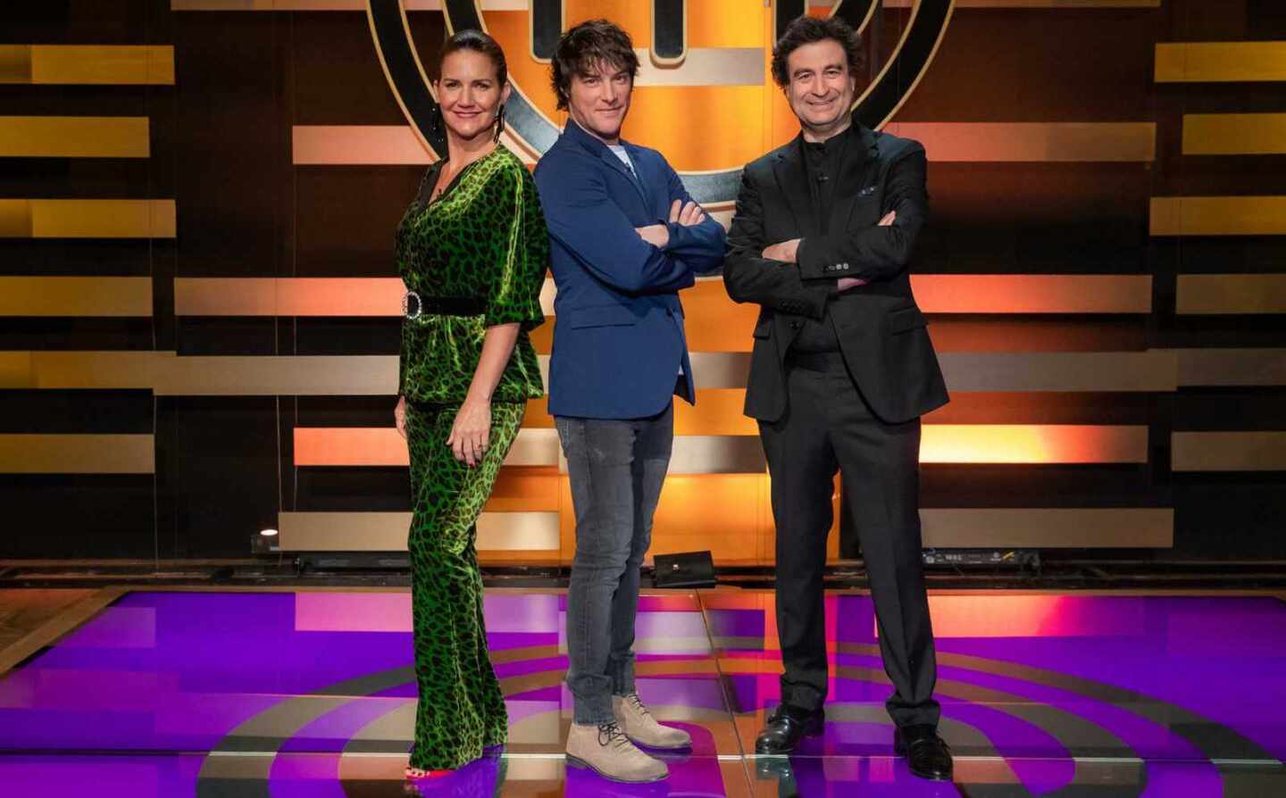 Samantha Vallejo-Nágera, Jordi Cruz y Pepe Rodríguez, integrantes del jurado de 'Masterchef'.