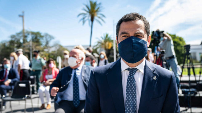 El presidente de la Junta de Andalucía, Juanma Moreno. El presidente de la Junta de Andalucía, Juanma Moreno.