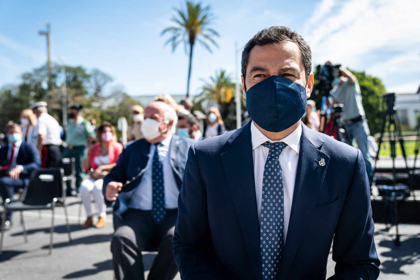 El presidente de la Junta de Andalucía, Juanma Moreno.