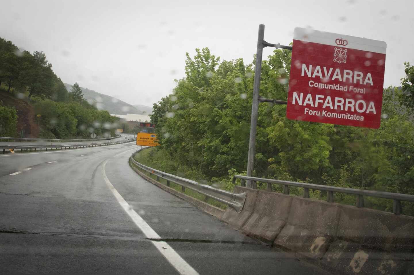 Autovía de Leizarán, en el primer día sin cierre perimetral en Navarra.