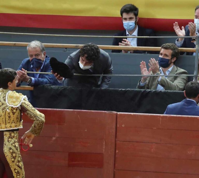 Casado celebra San Isidro viendo los toros en Vistalegre: "Es parte fundamental de nuestra cultura"