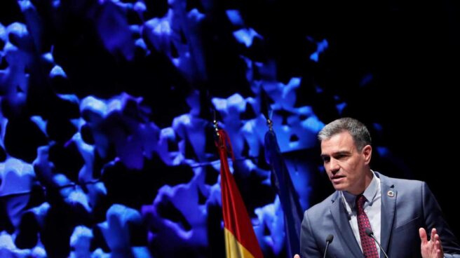 Pedro Sánchez, durante su intervención en el IV Congreso Iberoamericano CEAPI. Pedro Sánchez, durante su intervención en el IV Congreso Iberoamericano CEAPI.